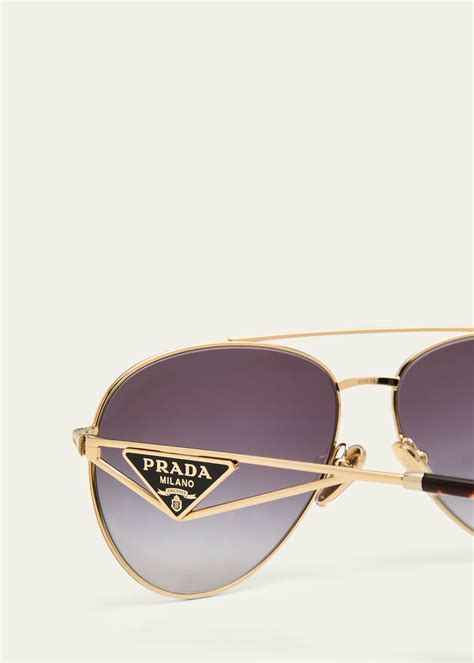 prada rectangular aviator sunglasses|prada aviator sunglasses men's.